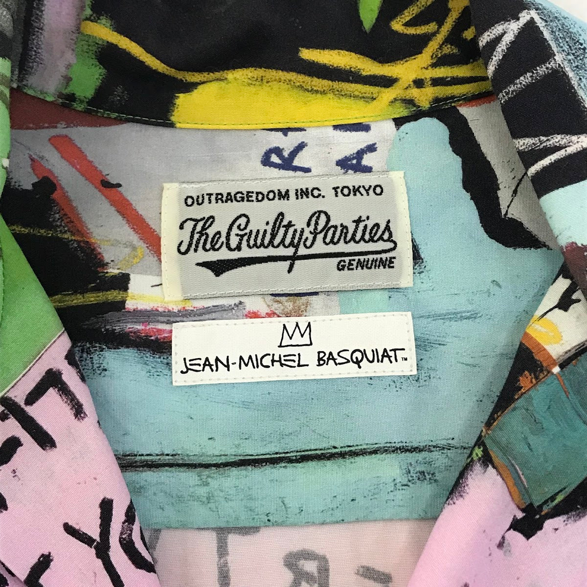 WACKOMARIA | ワコマリア 20SS JEAN-MICHEL BASQUIAT S/S HAWAIIAN SHIRT 総柄アロハシャツ 半袖シャツ サイズ：L【倉吉店】