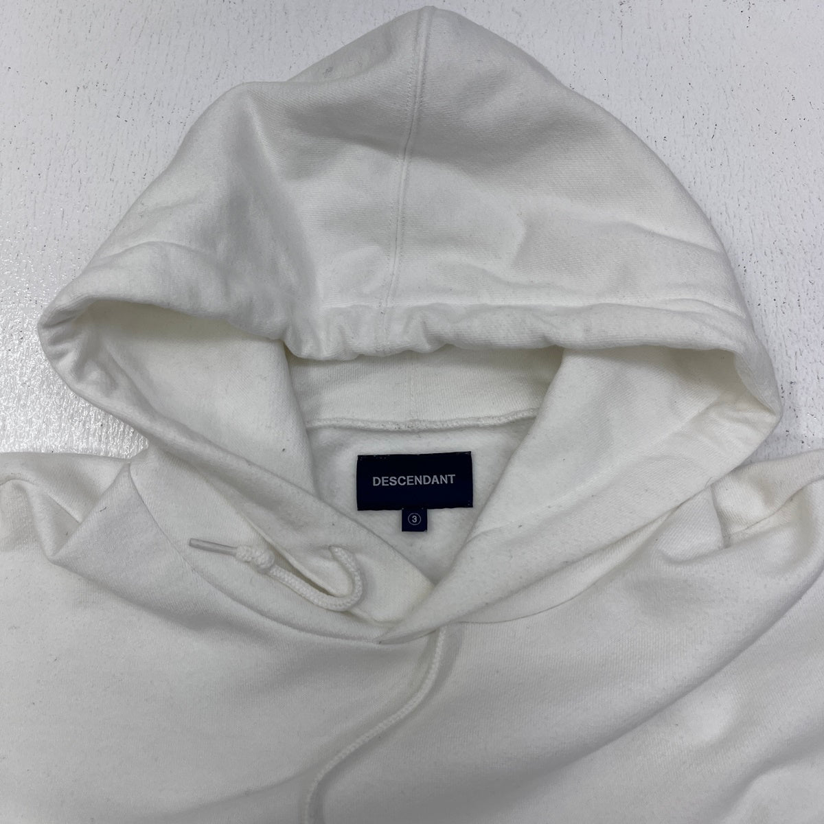 DESCENDANT | ディセンダント HELLY HANSEN パーカー ホワイト サイズ：3【加古川店】