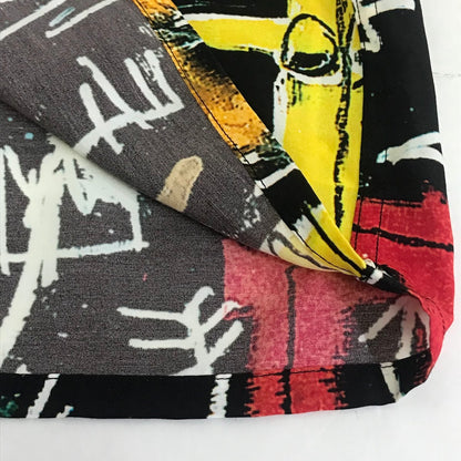 WACKOMARIA | ワコマリア 22SS JEAN-MICHEL BASQUIAT S/S HAWAIIAN SHIRT 総柄アロハシャツ 半袖シャツ BASQUIAT-WM-HI10 ブラック サイズ：L【倉吉店】