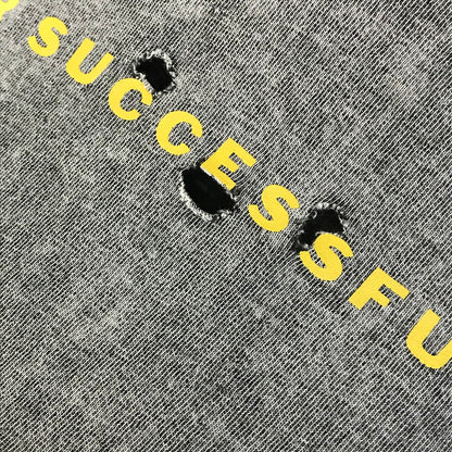 DIESEL | ディーゼル ダメージ加工半袖Tシャツ 半袖Ｔシャツ チャコールグレー サイズ：M【倉吉店】