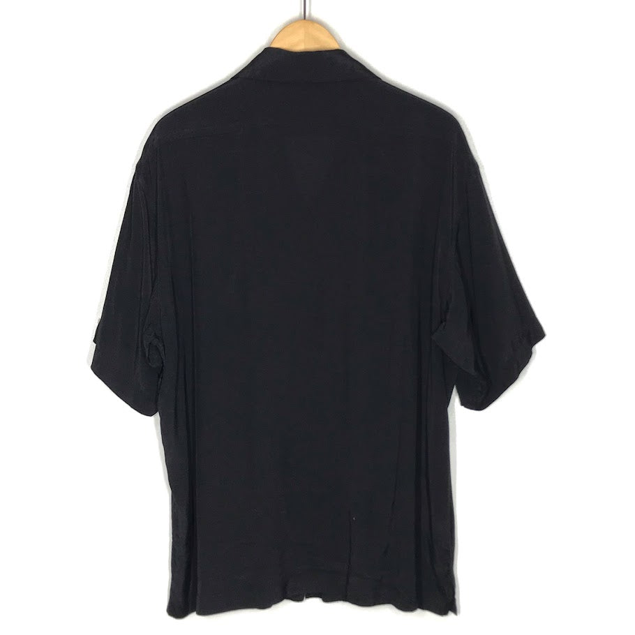 schott | ショット TIGER RAYON SHIRT タイガー 半袖シャツ 782-6123006 ブラック サイズ：L【倉吉店】