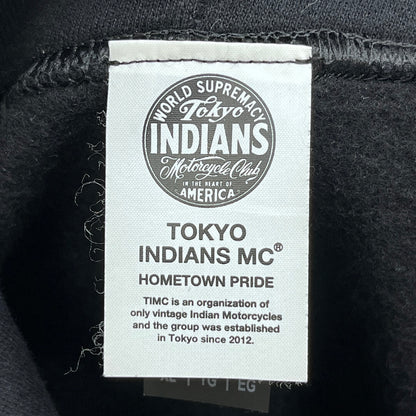 TOKYO INDIANS MC パーカー ブラック サイズ：XL【加古川店】