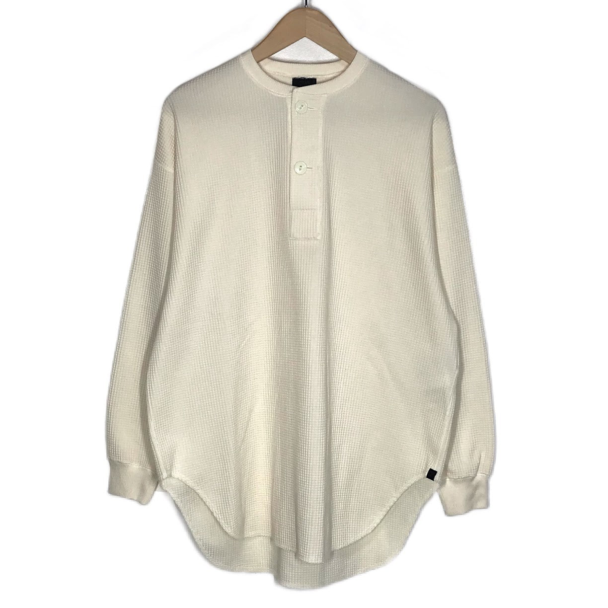 DAIWA PIER39 | ダイワピア TECH THERMAL HENLEY CREW L/S サーマルロンT 長袖Ｔシャツ BE-33023WL ホワイト【倉吉店】