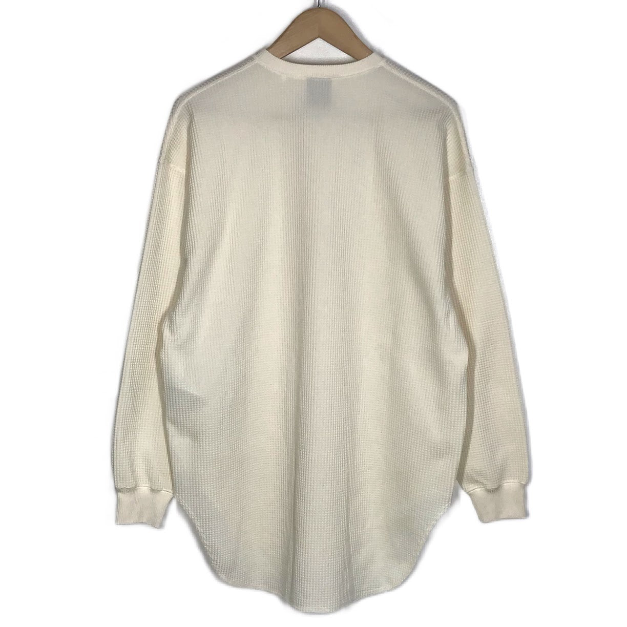 DAIWA PIER39 | ダイワピア TECH THERMAL HENLEY CREW L/S サーマルロンT 長袖Ｔシャツ BE-33023WL ホワイト【倉吉店】