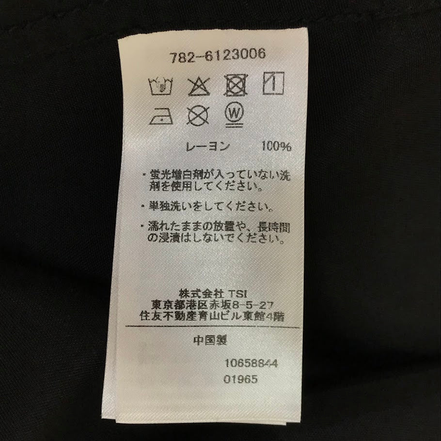 schott | ショット TIGER RAYON SHIRT タイガー 半袖シャツ 782-6123006 ブラック サイズ：L【倉吉店】