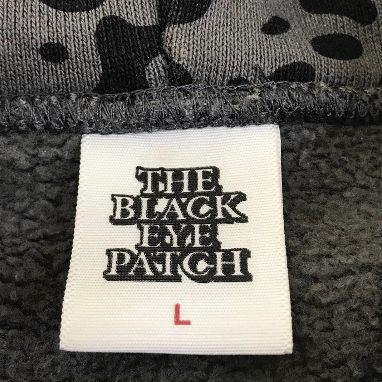 BlackEyePatch | ブラックアイパッチ SMALL OG LEOPARD ZIP HOODIE ジップパーカー パーカー レオパード柄 グレー サイズ：L【倉吉店】