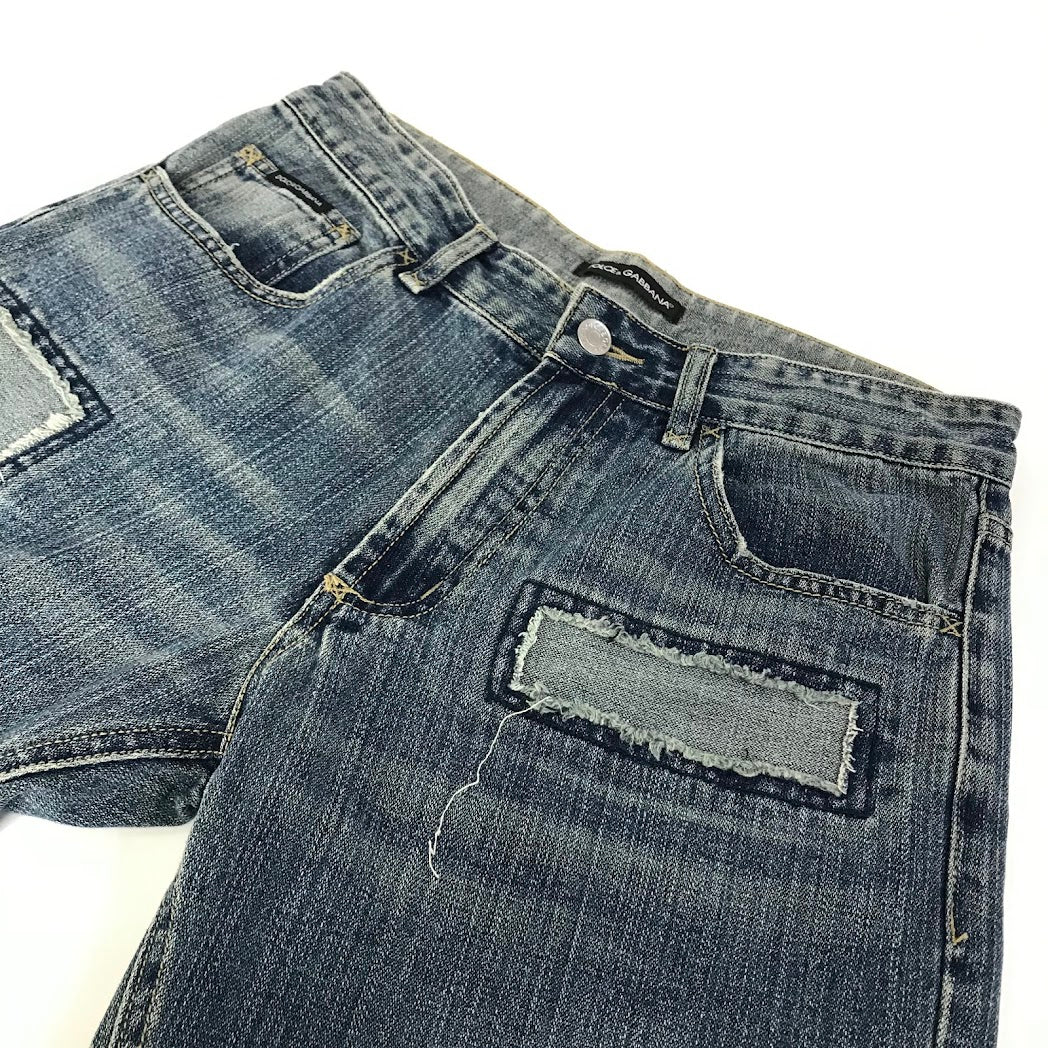 DOLCE & GABBANA | ドルチェアンドガッバーナ 14 CLASSIC ダメージ加工 デニムパンツ ブルー サイズ：30【倉吉店】