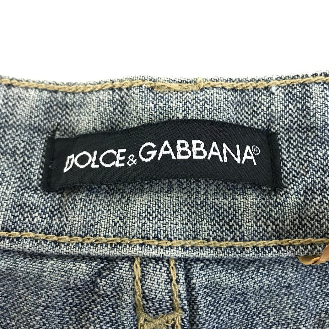 DOLCE & GABBANA | ドルチェアンドガッバーナ 14 CLASSIC ダメージ加工 デニムパンツ ブルー サイズ：30【倉吉店】