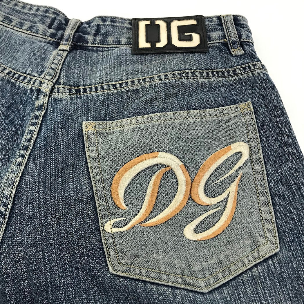 DOLCE & GABBANA | ドルチェアンドガッバーナ 14 CLASSIC ダメージ加工 デニムパンツ ブルー サイズ：30【倉吉店】