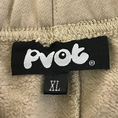 PVOT｜ピボットアパレル スウェット ハーフパンツ ショートパンツ ベージュ サイズ：XL【倉吉店】