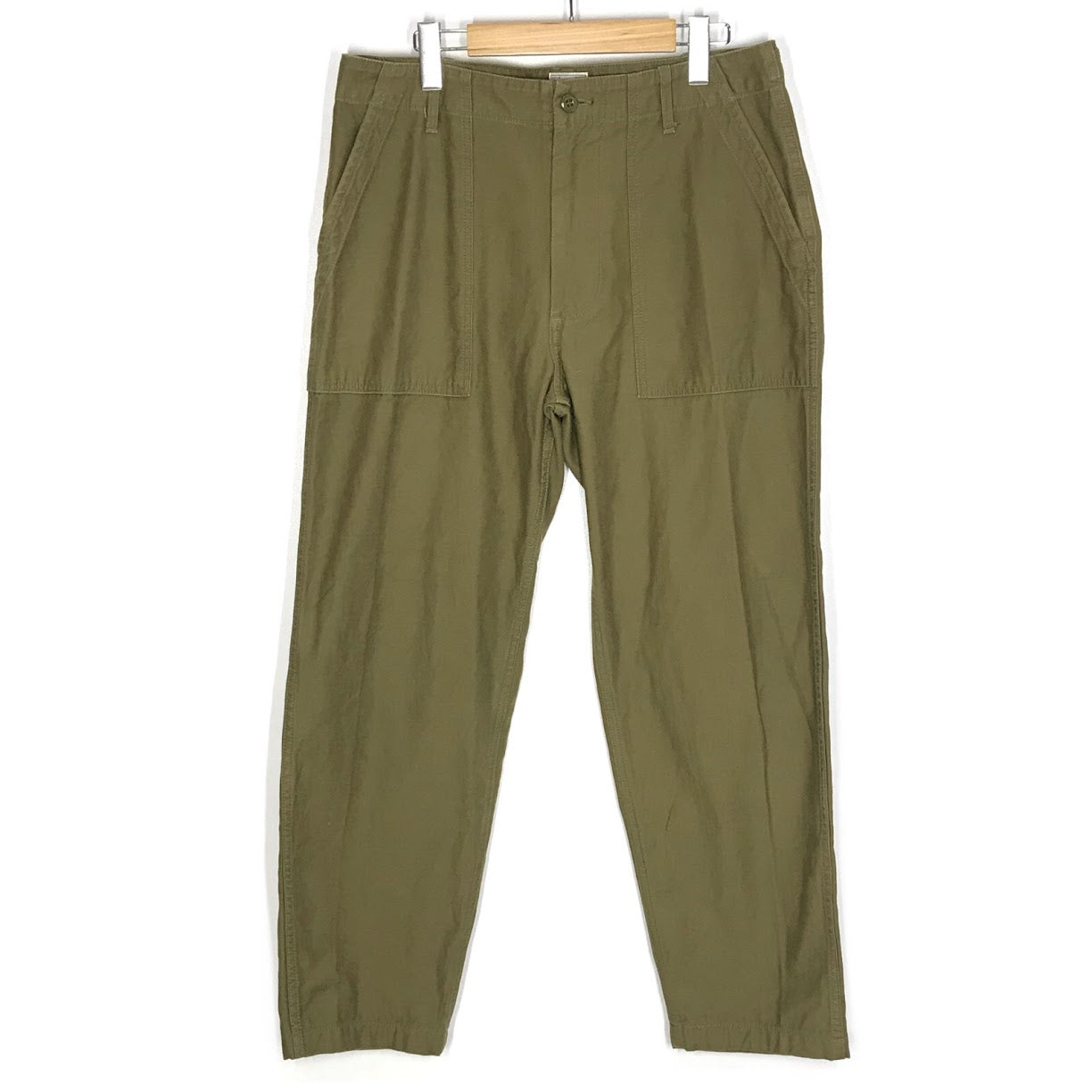 HOUSTON | ヒューストン FATIGUE PANTS ミリタリーパンツ パンツ 21UN002 オリーブ サイズ：34【倉吉店】