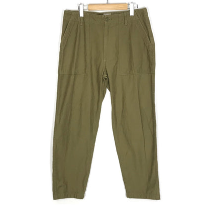 HOUSTON | ヒューストン FATIGUE PANTS ミリタリーパンツ パンツ 21UN002 オリーブ サイズ：34【倉吉店】