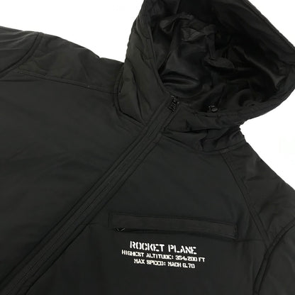 AVIREX | アヴィレックス MIX FABRIC BOMBER JACKET ボンバージャケット 中綿ジャケット 6182167 ブラック サイズ：L【倉吉店】