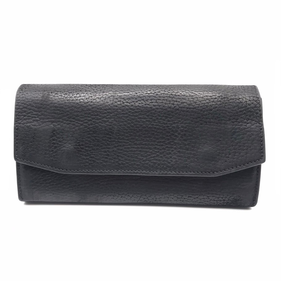 CIE｜シー　FOLK LONG WALLET 長財布 032250 ブラック【倉吉店】