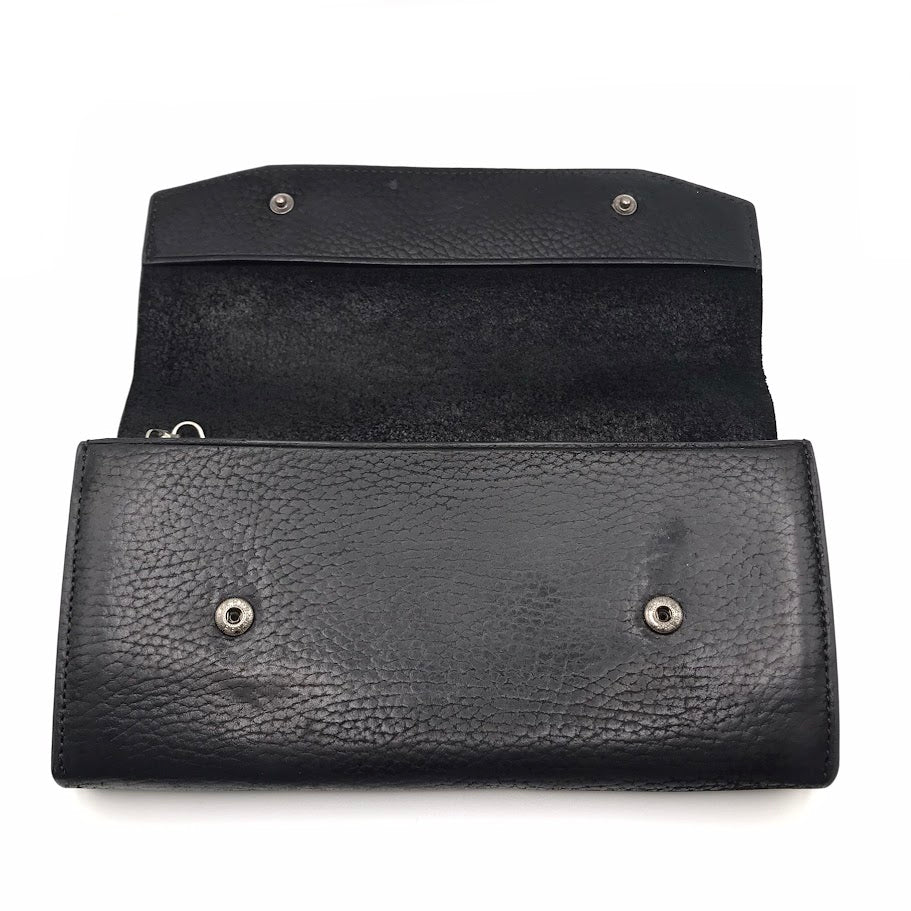 CIE｜シー　FOLK LONG WALLET 長財布 032250 ブラック【倉吉店】