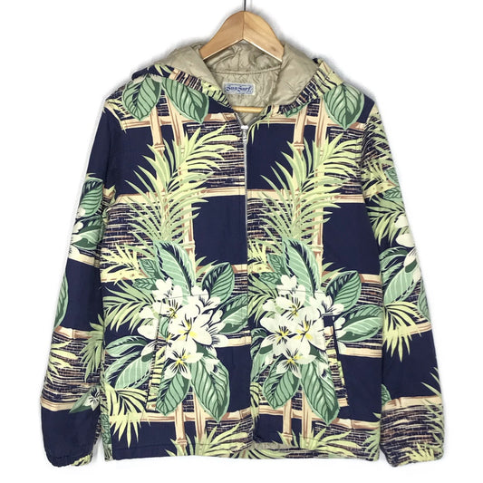 SUN SURF | サンサーフ PLUMERIA HOODED PARKA フーディーブルゾン その他アウター SS11661 ボタニカル柄 サイズ：XS【倉吉店】