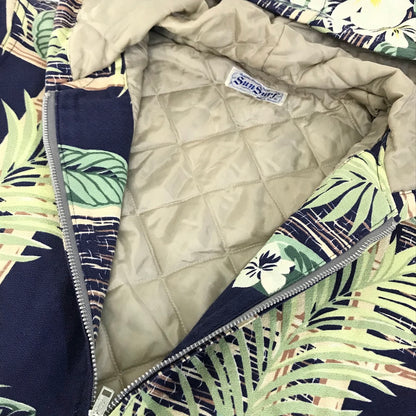 SUN SURF | サンサーフ PLUMERIA HOODED PARKA フーディーブルゾン その他アウター SS11661 ボタニカル柄 サイズ：XS【倉吉店】