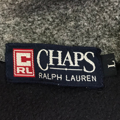 CHAPS RALPHLAUREN | チャプスラルフローレン ポロベア刺繍 ハーフジップフリースジャケット その他トップス ネイビー サイズ：L【倉吉店】