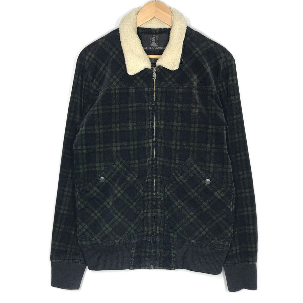 HYSTERIC GLAMOUR | ヒステリックグラマー チェック柄 ブルゾン 0294AB06 サイズ：M【倉吉店】