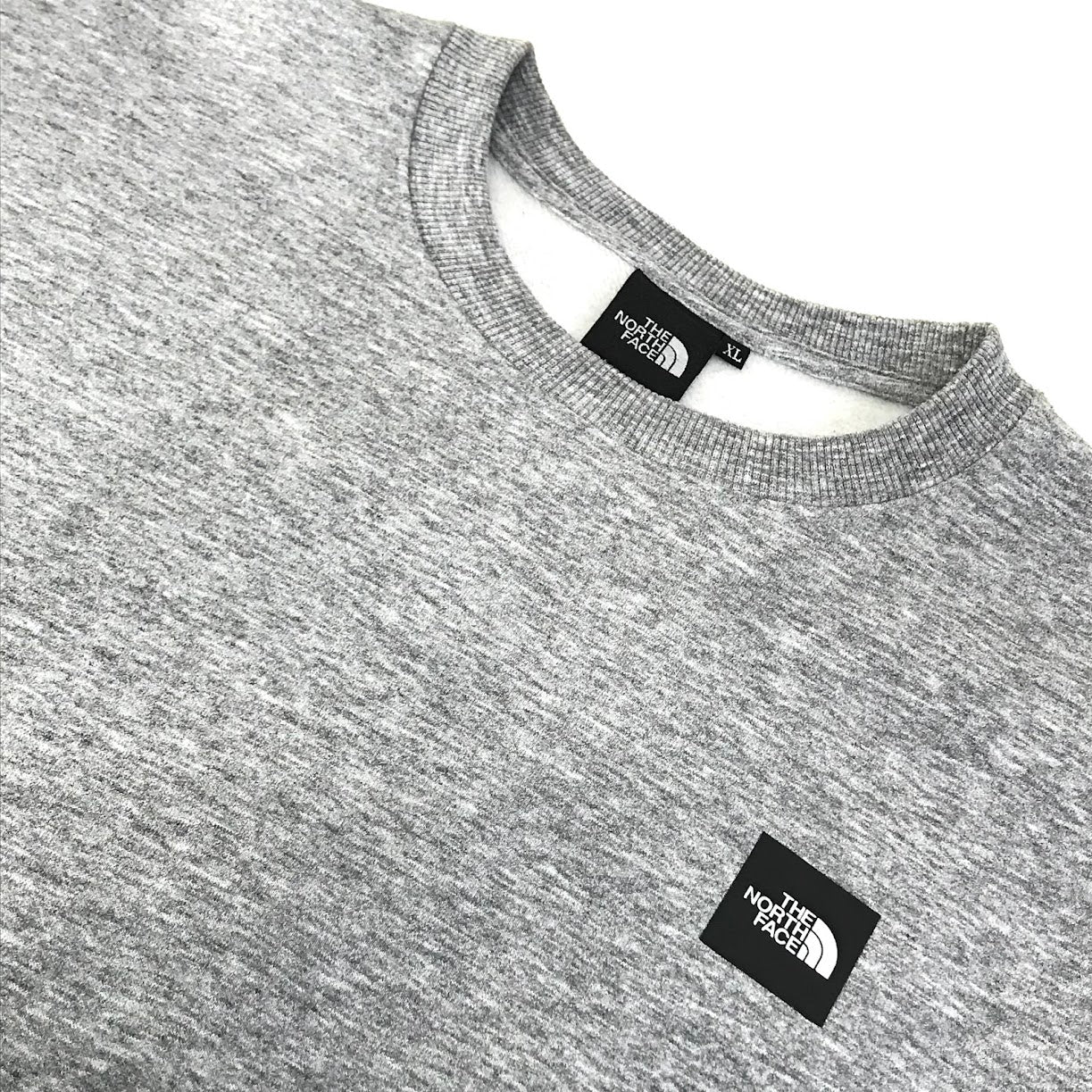 THE NORTH FACE | ザ・ノースフェイス SQUARE LOGO CREW スウェット NT62231 グレー サイズ：XL【倉吉店】