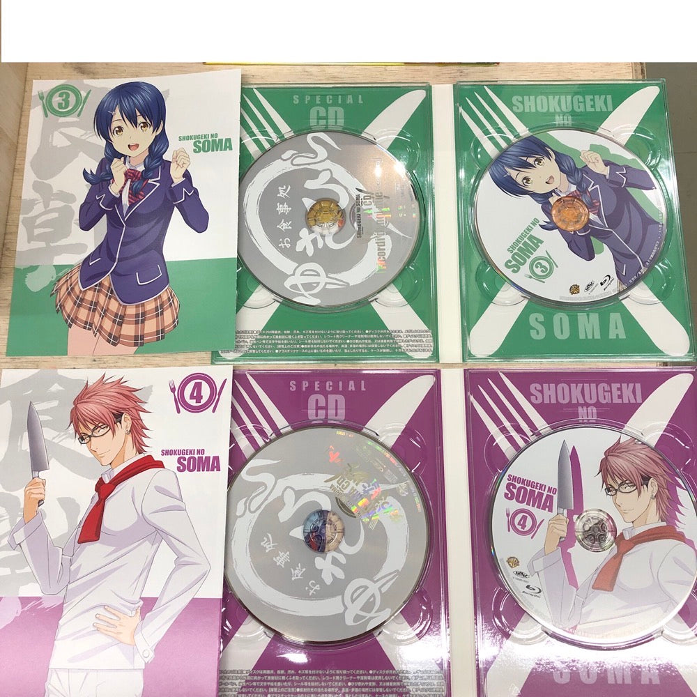 食戟のソーマ 全8巻セット【姫路東店】