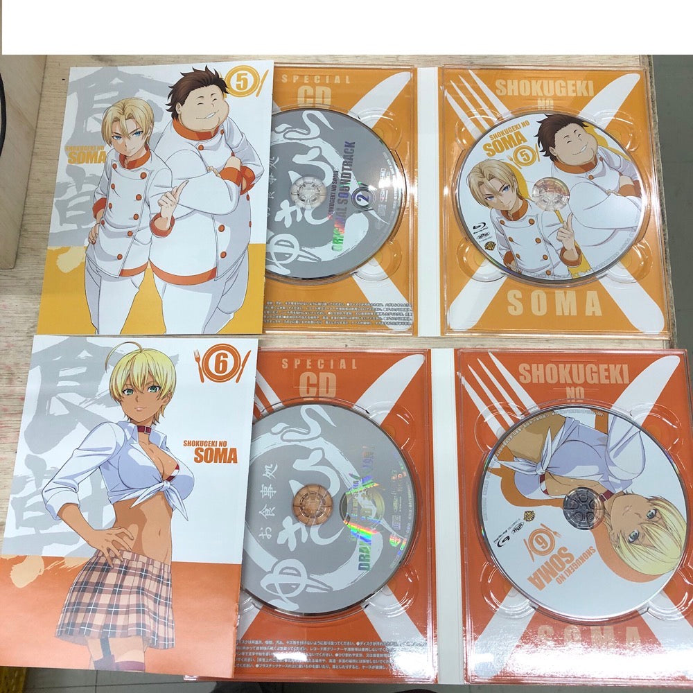 食戟のソーマ 全8巻セット【姫路東店】
