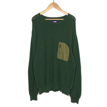 THE NORTH FACE PURPLE LABEL | ザノースフェイスパープルレーベル PACK FIELD SWEATER セーター NT6100N グリーン サイズ：L【倉吉店】