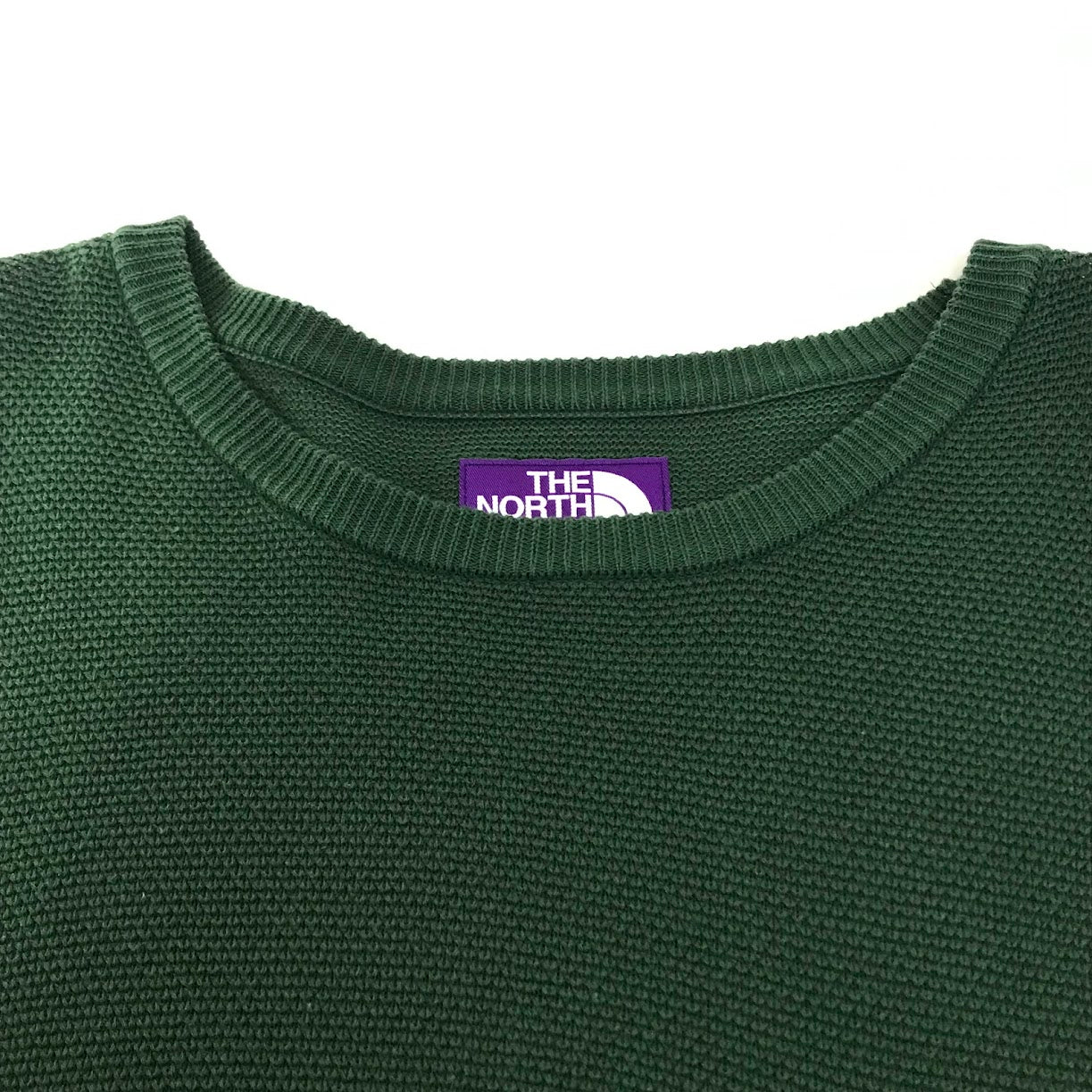 THE NORTH FACE PURPLE LABEL | ザノースフェイスパープルレーベル PACK FIELD SWEATER セーター NT6100N グリーン サイズ：L【倉吉店】