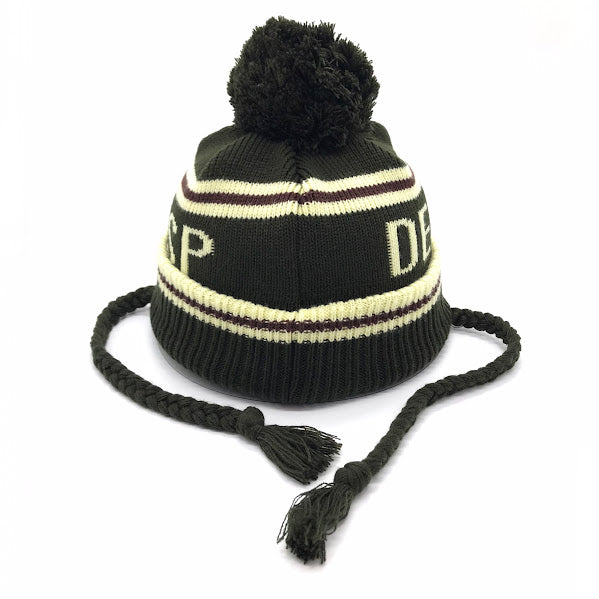 Diaspora skateboards | ディアスポラスケートボーズ DEESP POMPOM BEANIE ニットキャップ 23AW-DSP-HW06 カーキグリーン【倉吉店】