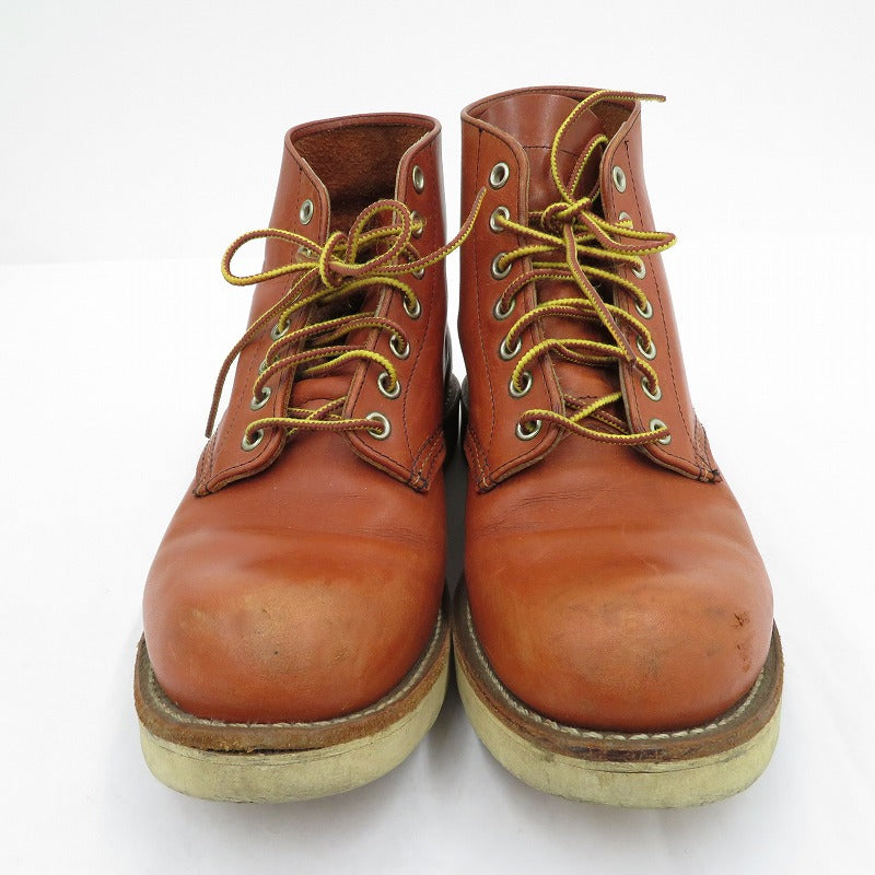 RED WING | レッドウィング 6-inch Classic Round ブーツ 8166 ブラウン 26cm【瀬戸大橋店】