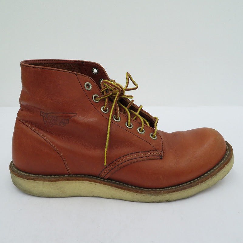 RED WING | レッドウィング 6-inch Classic Round ブーツ 8166 ブラウン 26cm【瀬戸大橋店】