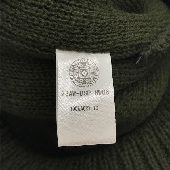 Diaspora skateboards | ディアスポラスケートボーズ DEESP POMPOM BEANIE ニットキャップ 23AW-DSP-HW06 カーキグリーン【倉吉店】