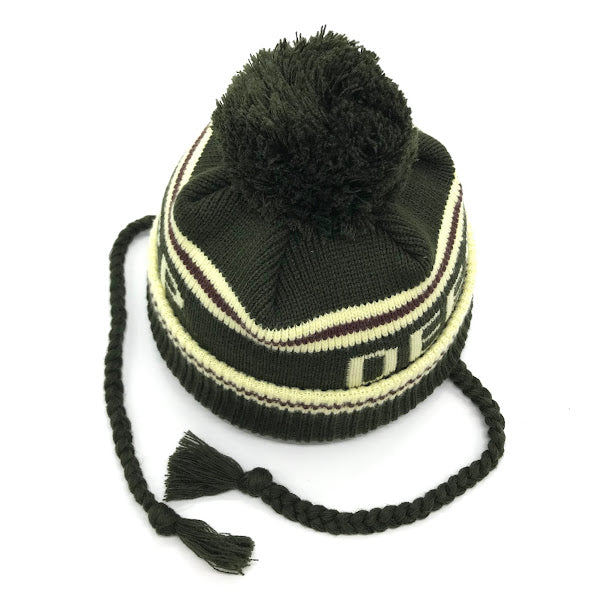 Diaspora skateboards | ディアスポラスケートボーズ DEESP POMPOM BEANIE ニットキャップ 23AW-DSP-HW06 カーキグリーン【倉吉店】