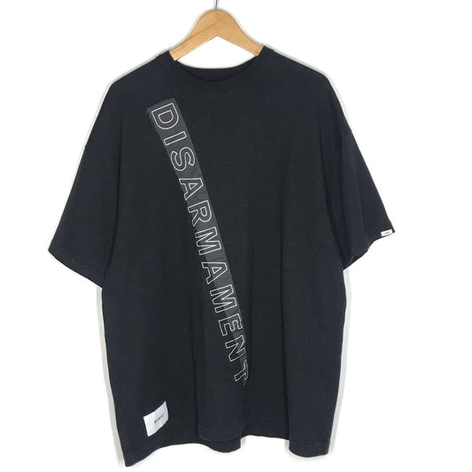 W)TAPS | ダブルタップス 23SS OBJ DISARMAMENT T-shirt 半袖Ｔシャツ 232ATDT-CSM01 ブラック サイズ：4【倉吉店】