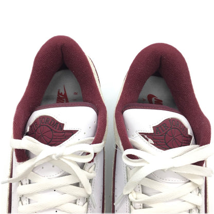 NIKE | ナイキ AIR JORDAN 2 LOW CHERRYWOOD スニーカー DV9956-103 ボルドー/バーガンディー 28.5cm【倉吉店】