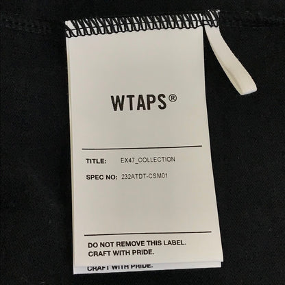 W)TAPS | ダブルタップス 23SS OBJ DISARMAMENT T-shirt 半袖Ｔシャツ 232ATDT-CSM01 ブラック サイズ：4【倉吉店】