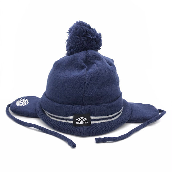 X-LARGE | エクストララージ EAR FLAP BEANIE ニットキャップ 101234051018 ネイビー【倉吉店】