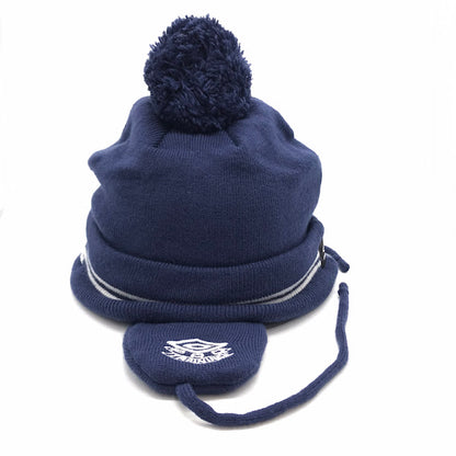 X-LARGE | エクストララージ EAR FLAP BEANIE ニットキャップ 101234051018 ネイビー【倉吉店】
