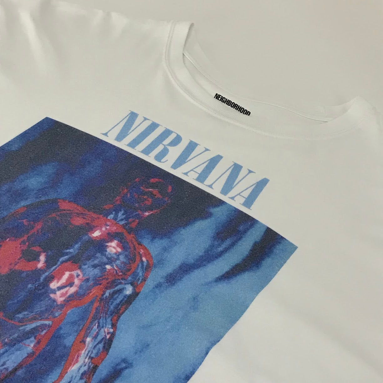 NEIGHBORHOOD | ネイバーフッド NIRVANA. TEE SS 半袖Ｔシャツ 241PCNH-ST04S ホワイト サイズ：XL【倉吉店】