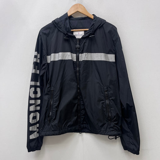 MONCLER | モンクレール ×OFF-WHITE GANGUI 17SS ナイロンジャケット C109H4110080 ブラック サイズ：2【加古川店】