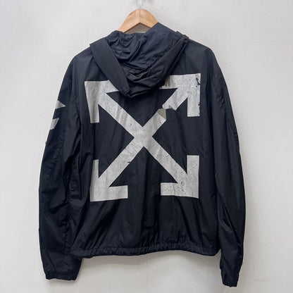 MONCLER | モンクレール ×OFF-WHITE GANGUI 17SS ナイロンジャケット C109H4110080 ブラック サイズ：2【加古川店】