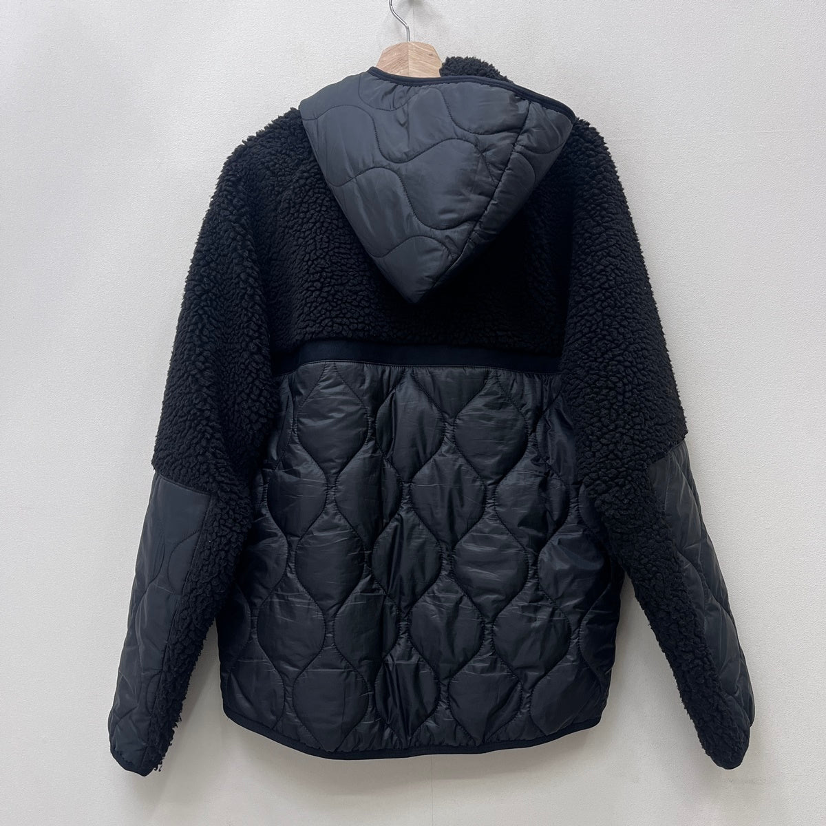 NIKE | ナイキ Heritage Boa Fleece Quilting ナイロンジャケット CU4447-010 ブラック サイズ：XL【加古川店】