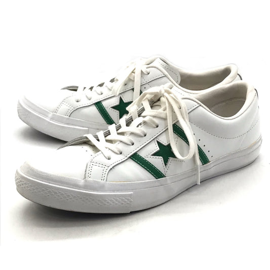 CONVERSE | コンバース STAR & BARS LEATHER スニーカー 1CK621 ホワイト 28cm【倉吉店】