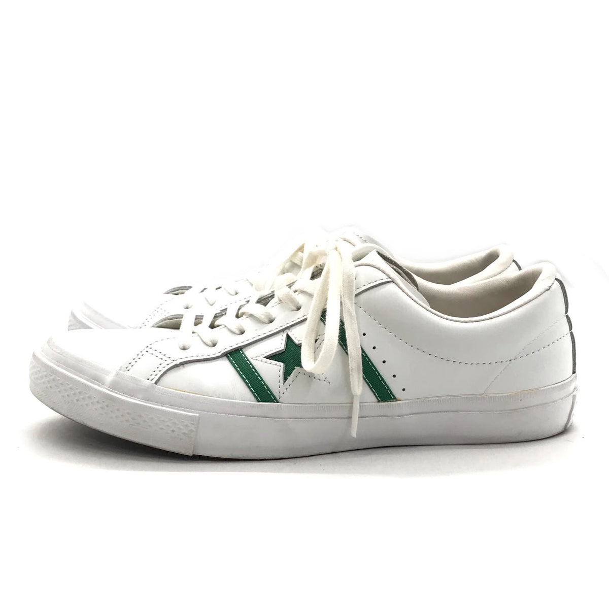 CONVERSE | コンバース STAR & BARS LEATHER スニーカー 1CK621 ホワイト 28cm【倉吉店】