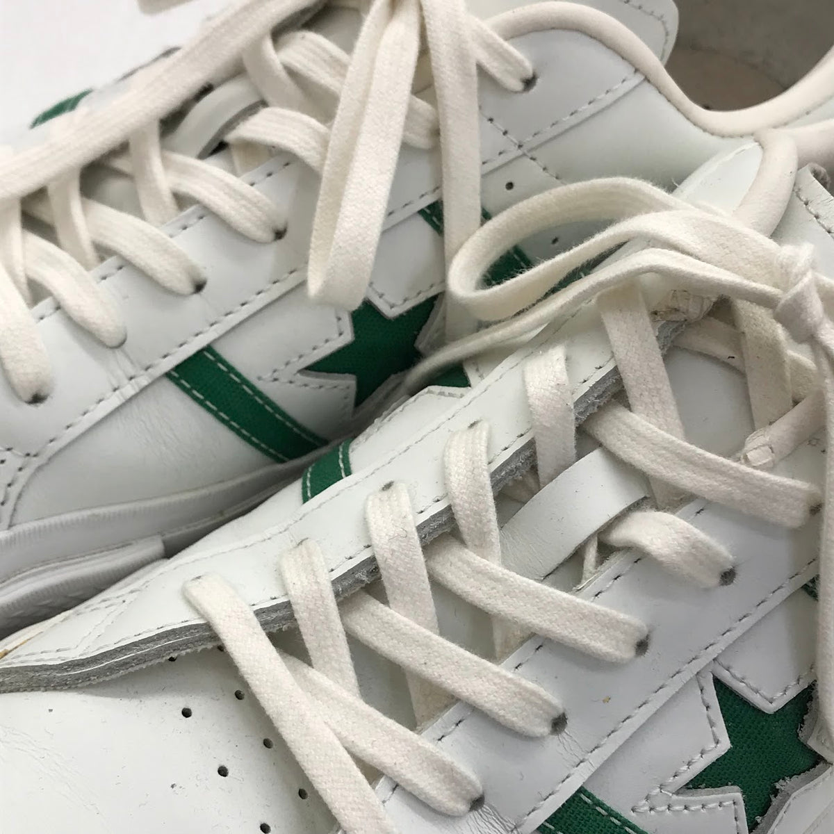 CONVERSE | コンバース STAR & BARS LEATHER スニーカー 1CK621 ホワイト 28cm【倉吉店】