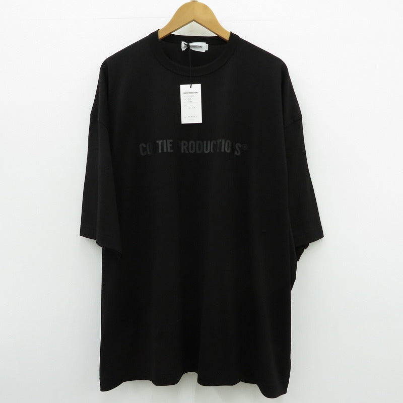 COOTIE | クーティー Oversized Print S/S Tee 半袖Ｔシャツ CTE-25A341 ブラック サイズ：XL【瀬戸大橋店】