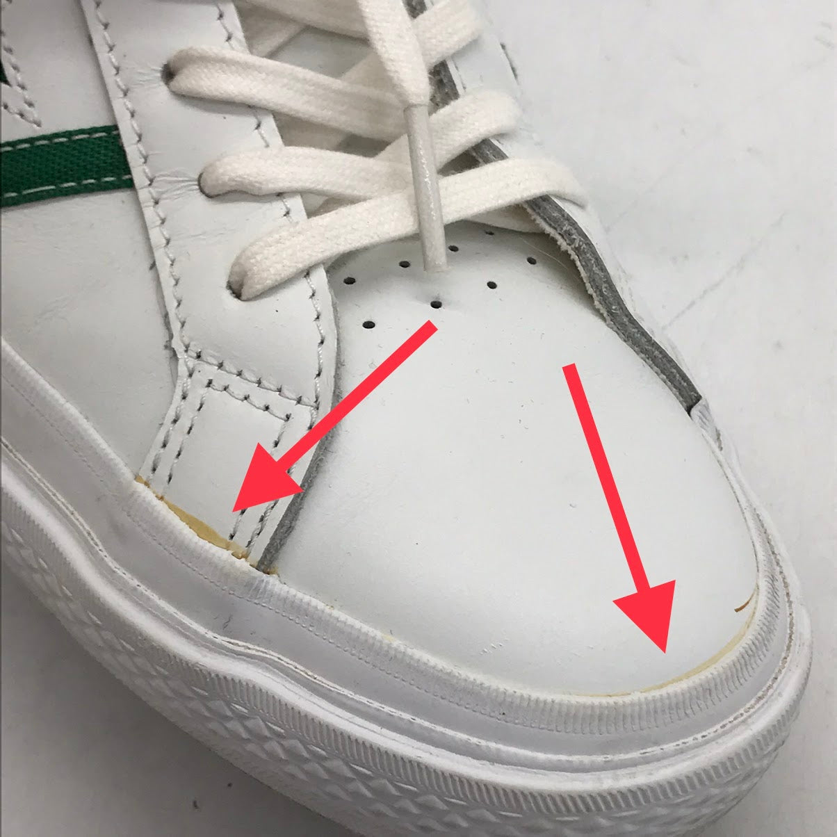CONVERSE | コンバース STAR & BARS LEATHER スニーカー 1CK621 ホワイト 28cm【倉吉店】
