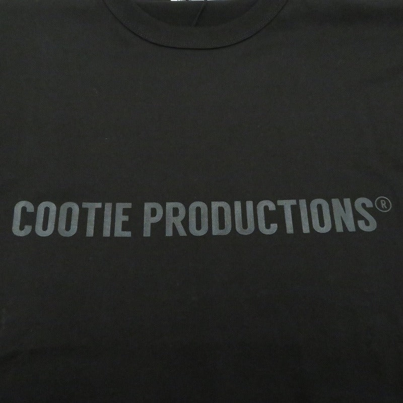 COOTIE | クーティー Oversized Print S/S Tee 半袖Ｔシャツ CTE-25A341 ブラック サイズ：XL【瀬戸大橋店】