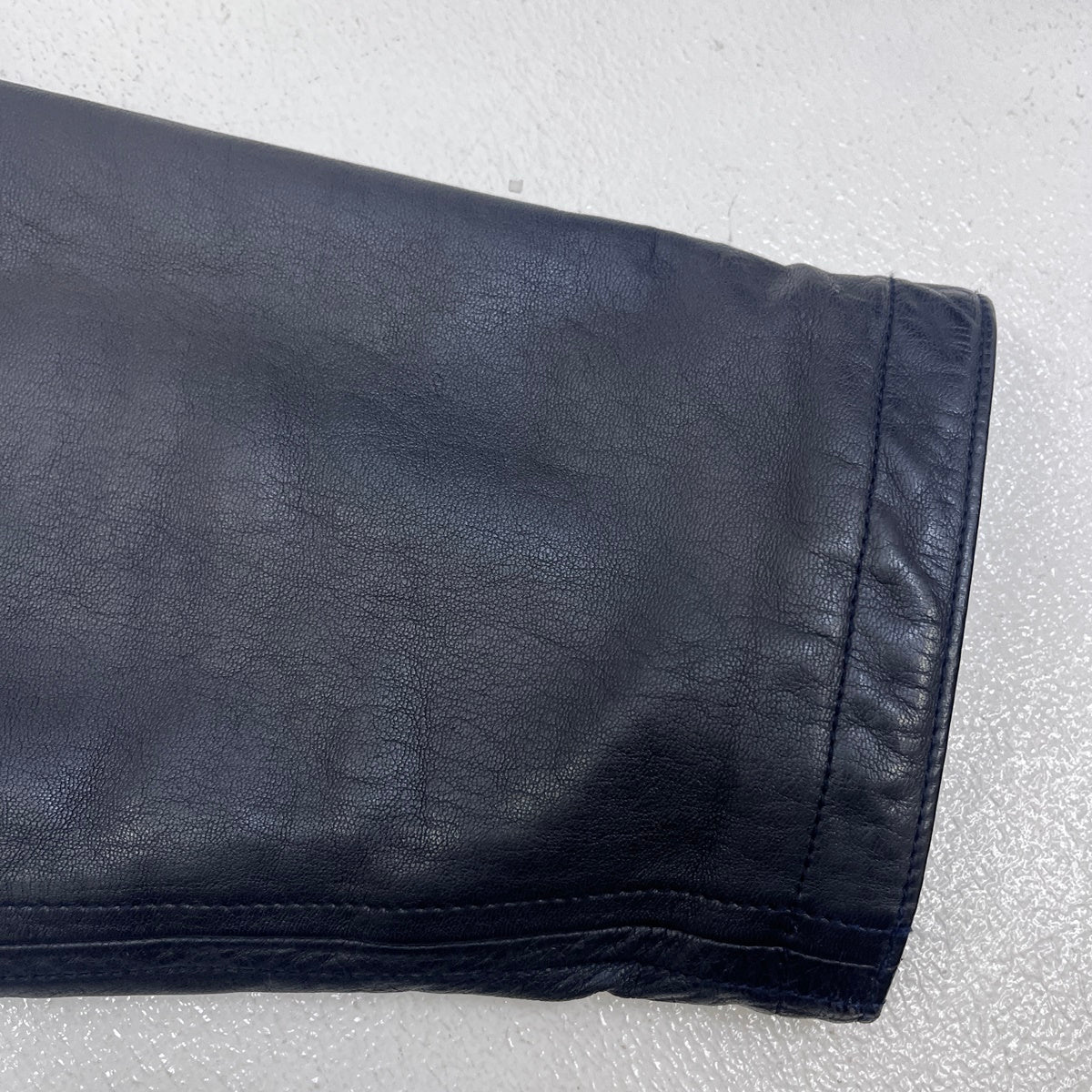 PORTER CLASSIC | ポータークラシック leather car coat 鹿革 レザー ブラック サイズ：1【加古川店】