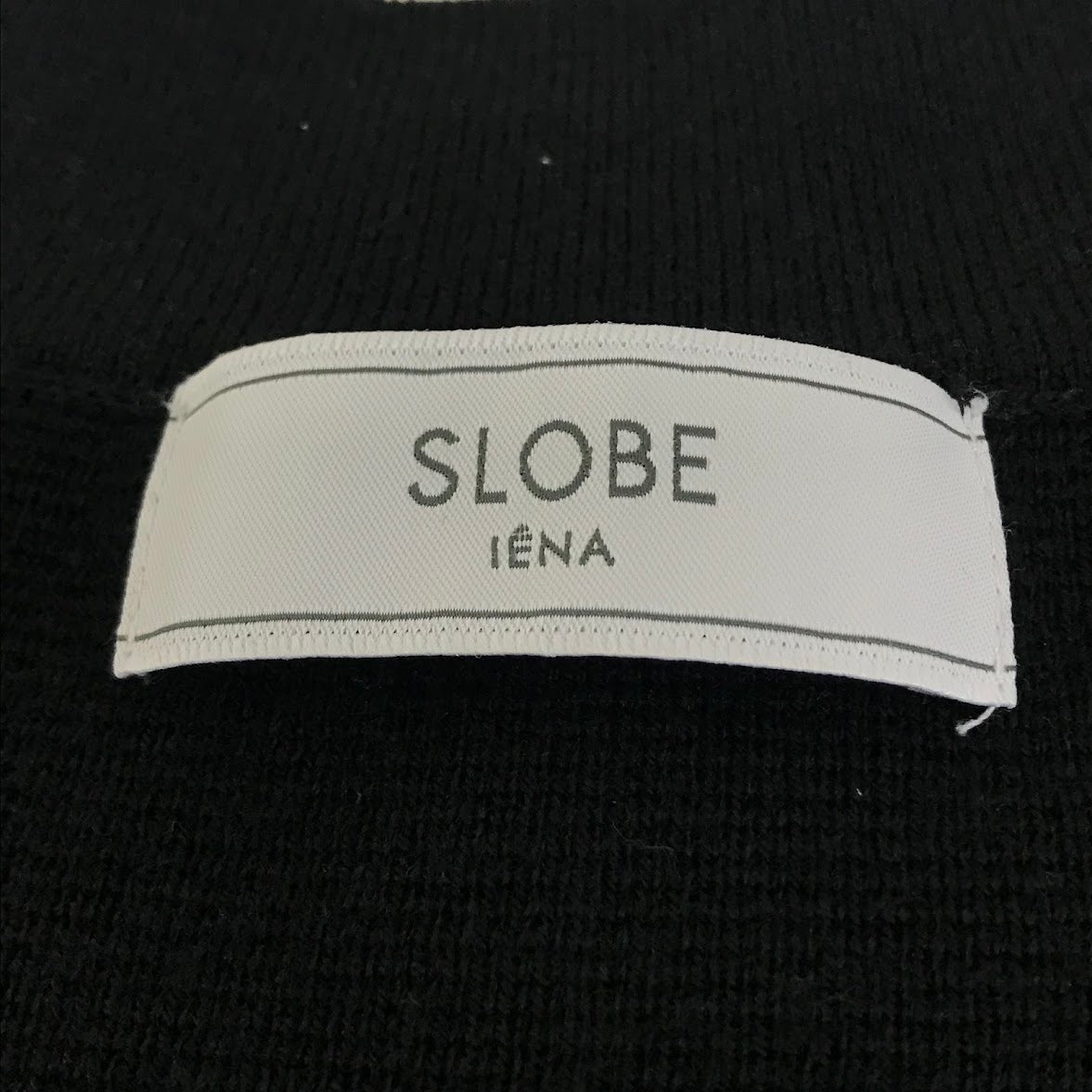 IENA SLOBE | イエナ スローブ カーディガン 21-080-912-2622-3-0 ブラック【倉吉店】
